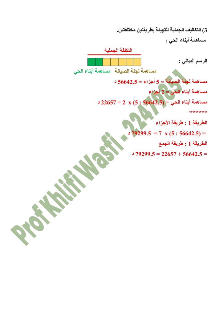 التصرف في وحدات قيس المساحة